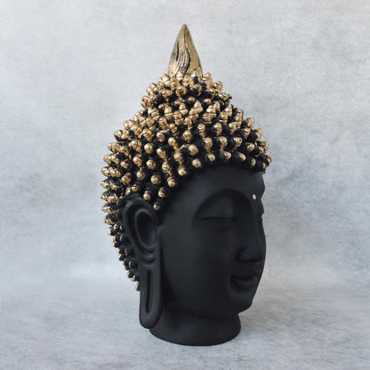 Buddha Head / Black by Satgurus