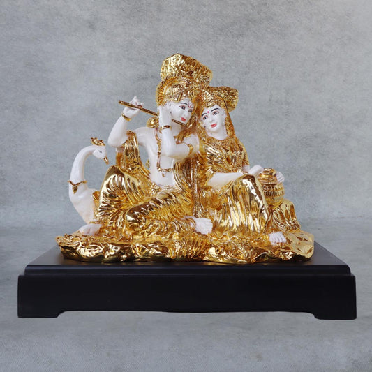 Gold Plated Radha Krishna by Satgurus