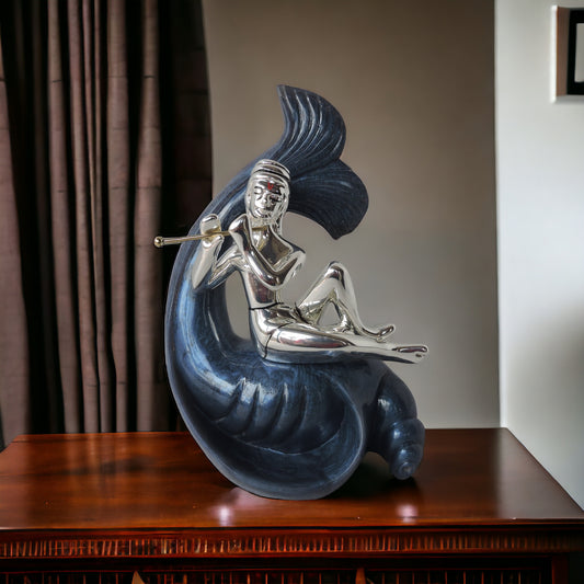 Modern Krishna On Sea Urchin by Satgurus