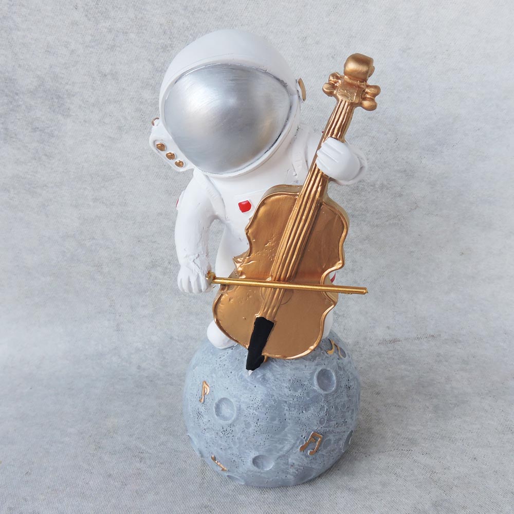Astronaut Playing Violin by Satgurus
