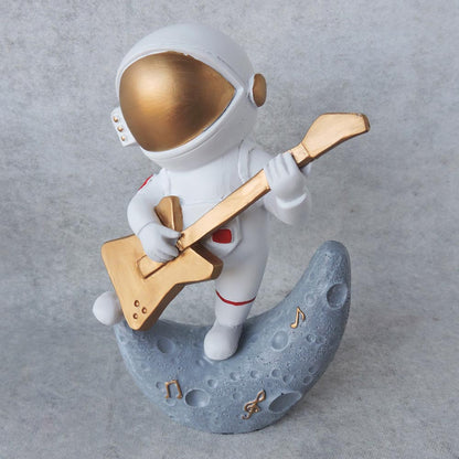 Astronaut Playing Guitar by Satgurus