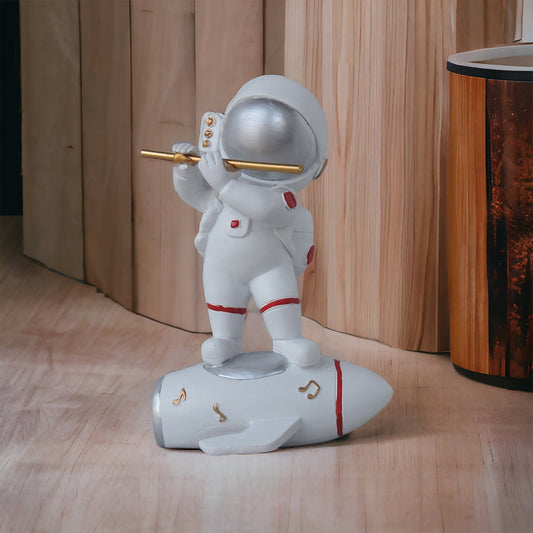 Astronaut Playing Bansuri by Satgurus