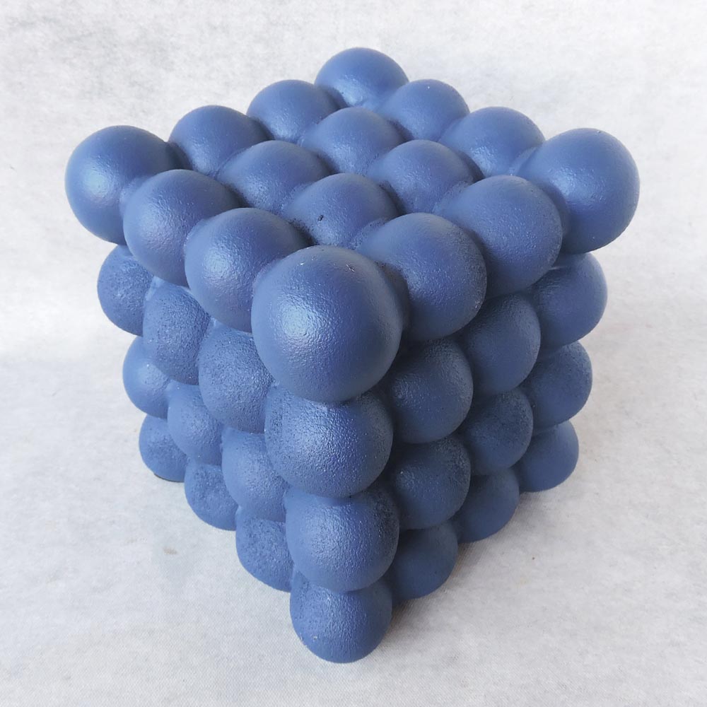 Bubble Cube / Blue by Satgurus