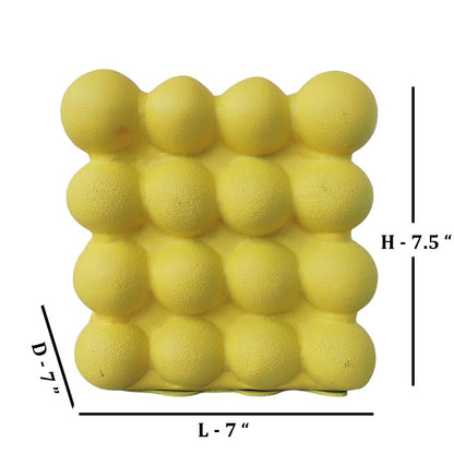 Bubble Cube / Yellow by Satgurus