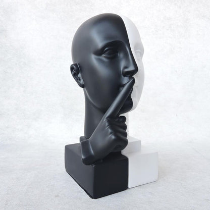 Speak No Evil Face Bookend by Satgurus