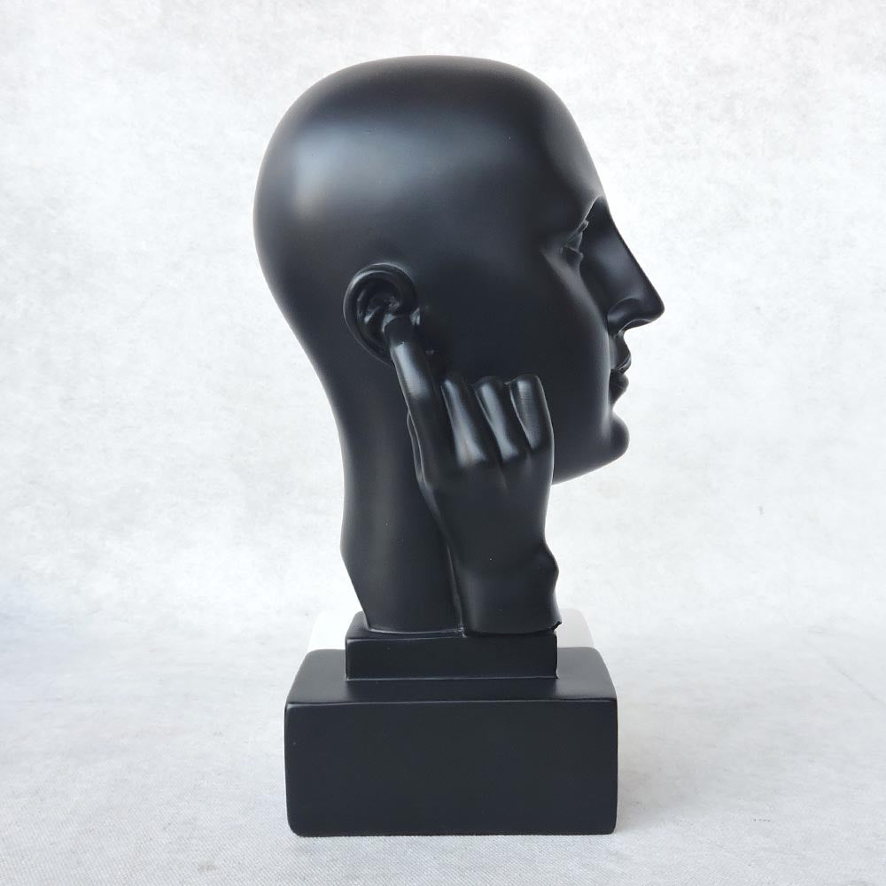 Hear No Evil Face Bookend by Satgurus