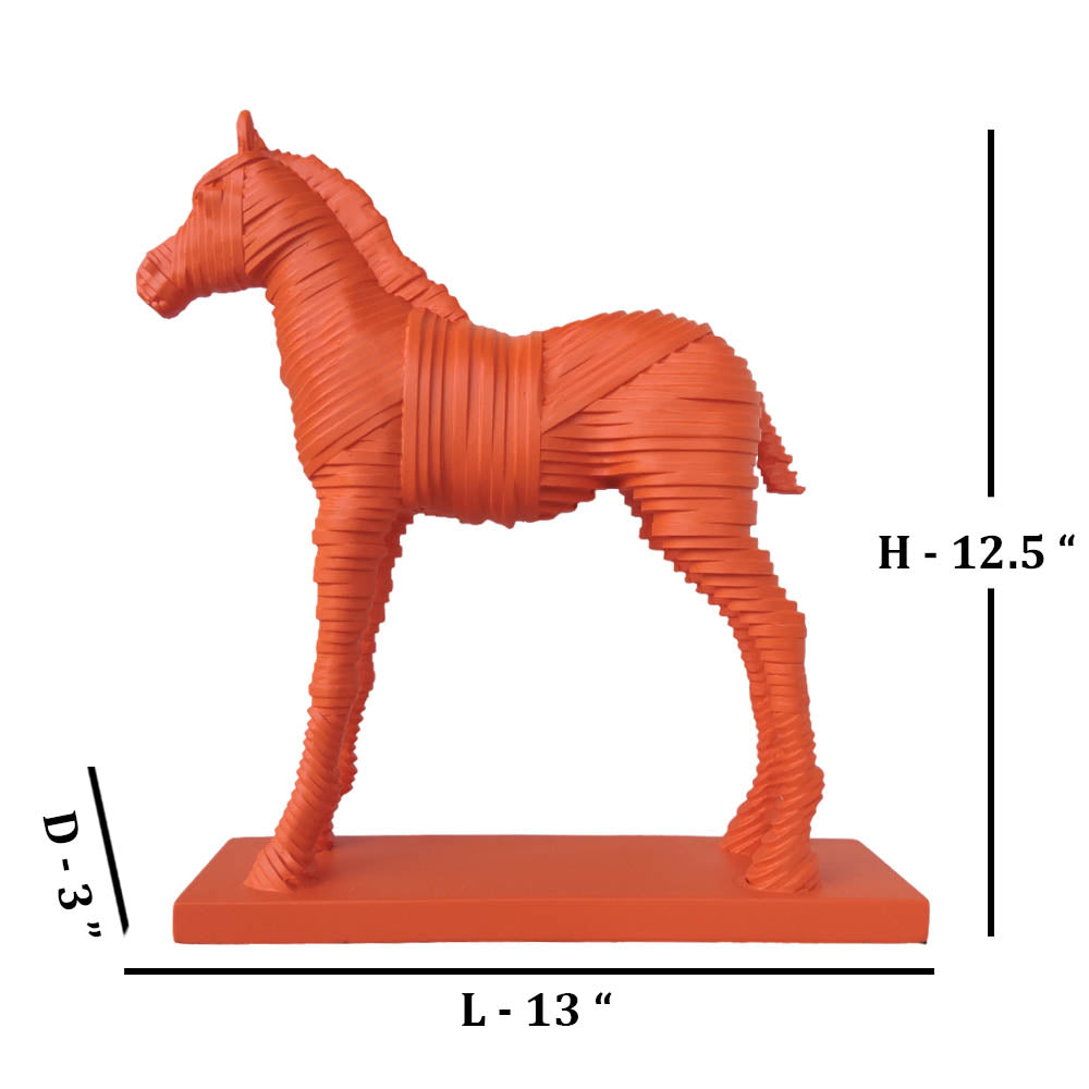 Magnificent Horse / Orange by Satgurus