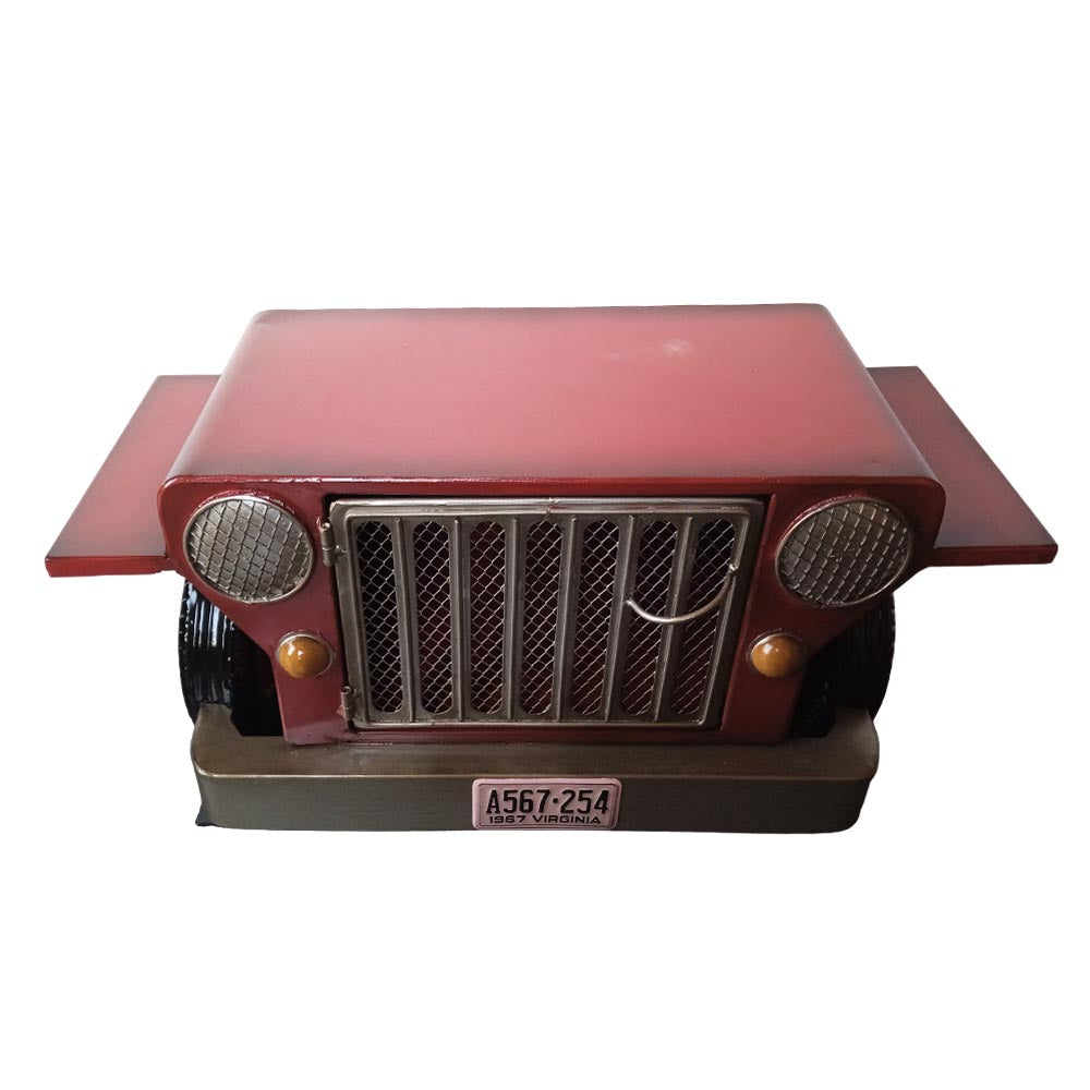 Jeep Wall Piece / Red by Satgurus