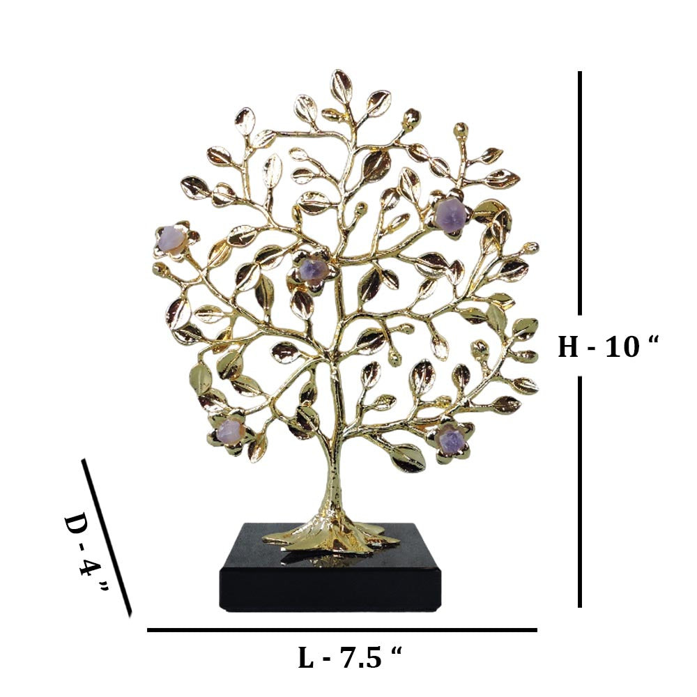 Tree Of Life With Amethyst Pebbles by Satgurus