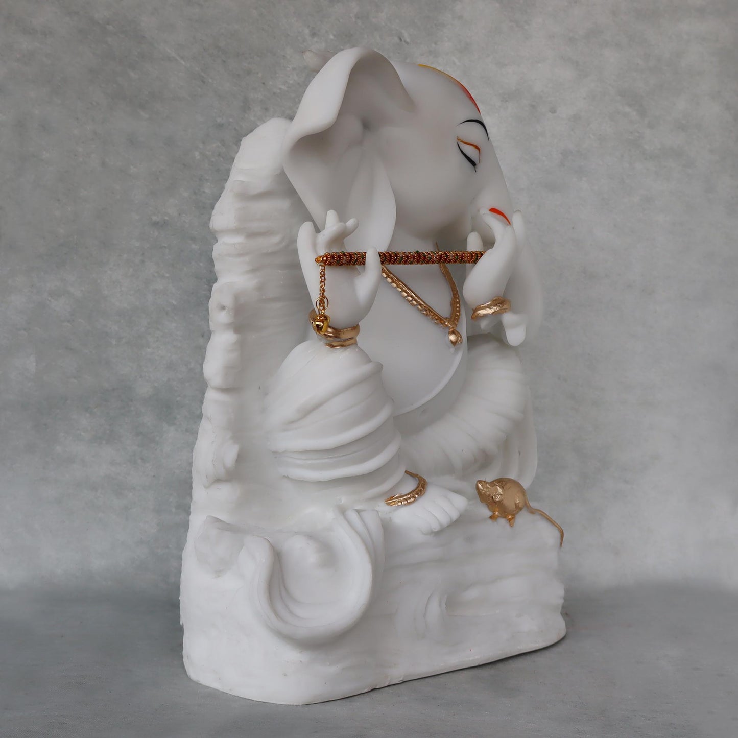 Side Face Ganesha With Bansuri by Satgurus