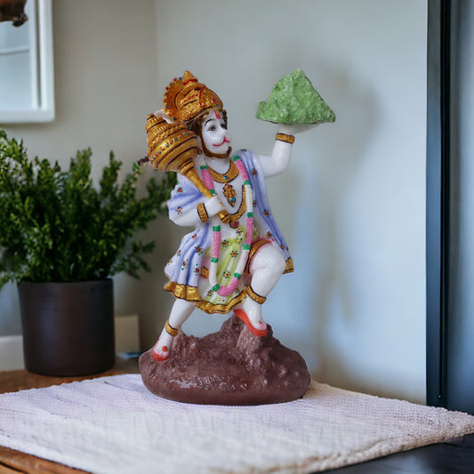 Hanuman With Sanjeevani Pastel Series by Satgurus