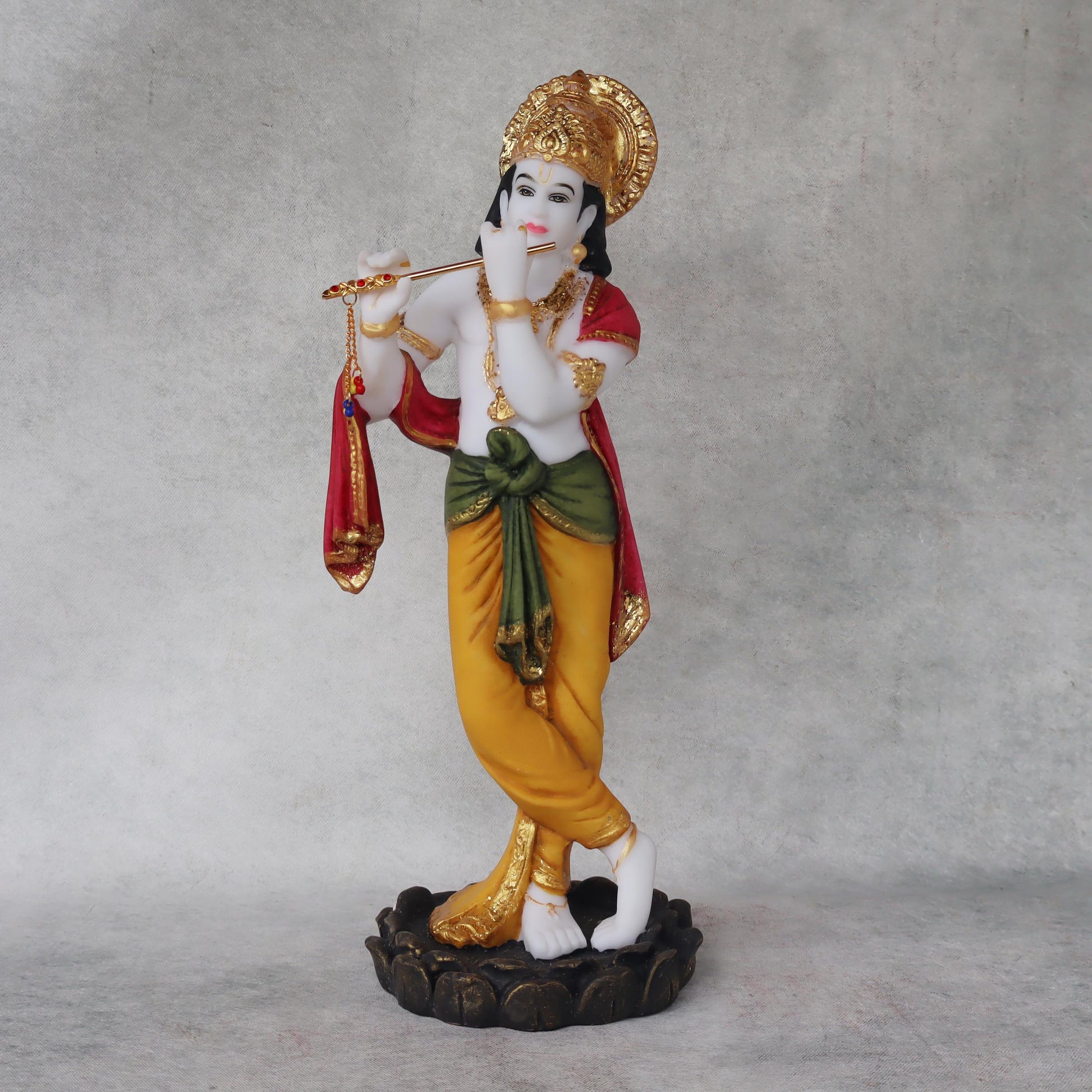 Lord Krishna On Lotus Base by Satgurus