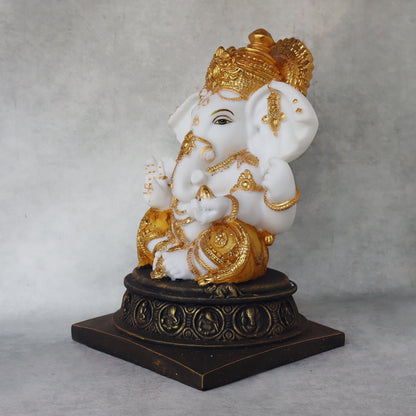 Ashtavinayak Ganesha on base by Satgurus