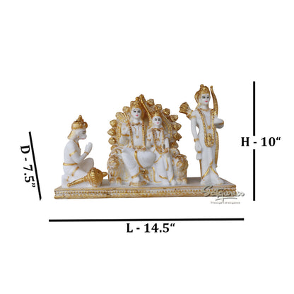 Ram Darbar On Singhasan by Satgurus