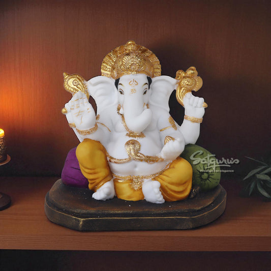 Lord Ganesha Relaxing by Satgurus