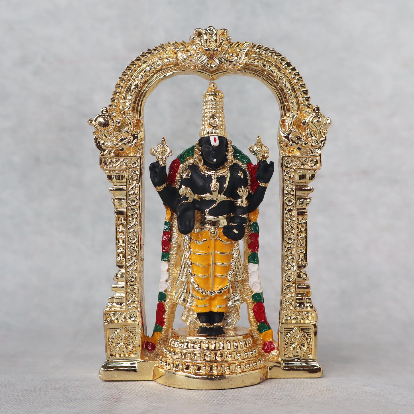 Balaji In Gold Finish by Satgurus