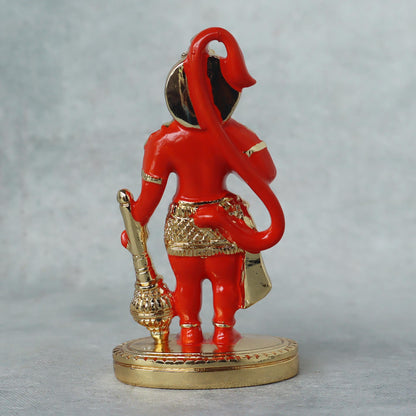 Lord Hanuman With Gold Plated by Satgurus