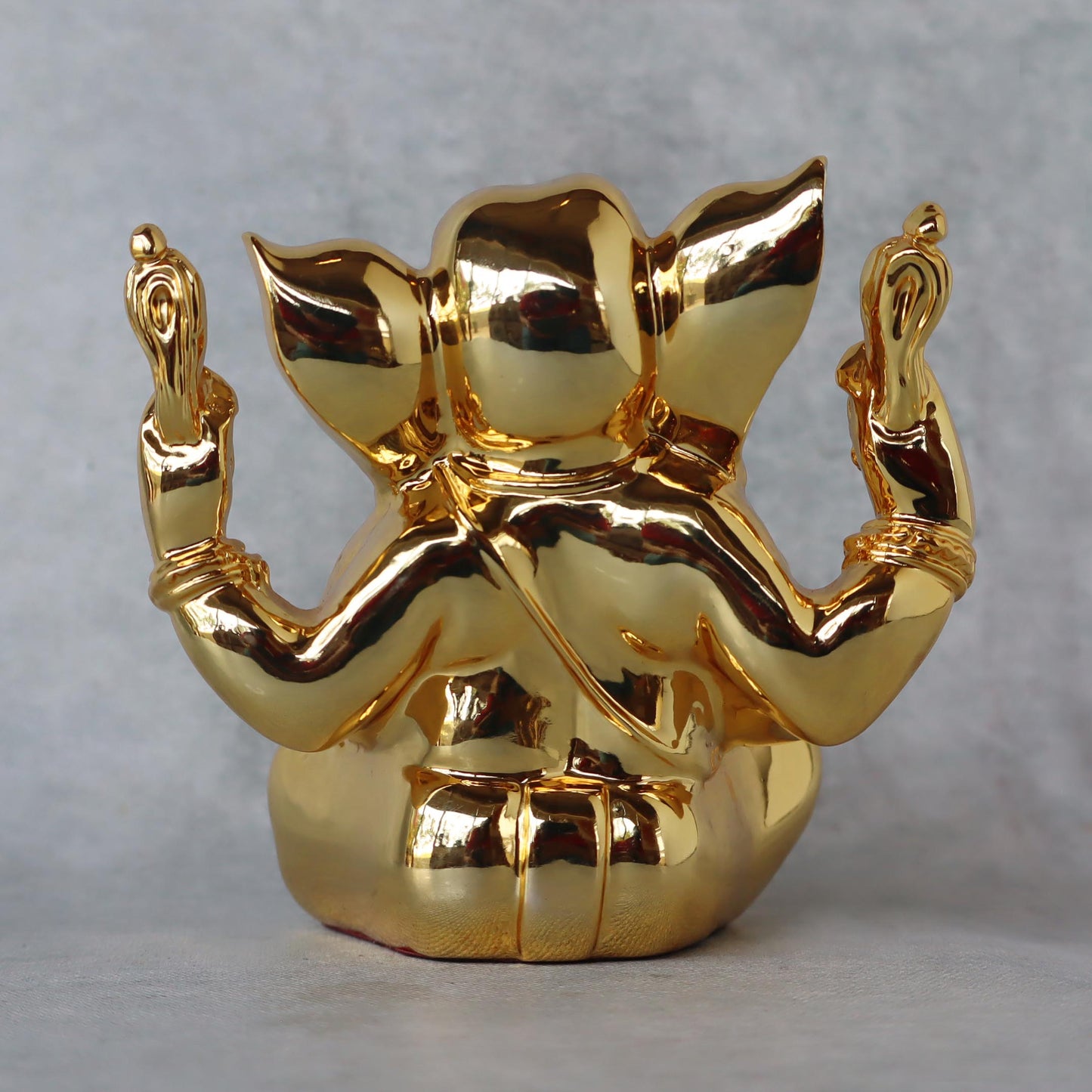 Appu Ganesh In Gold Finish by Satgurus