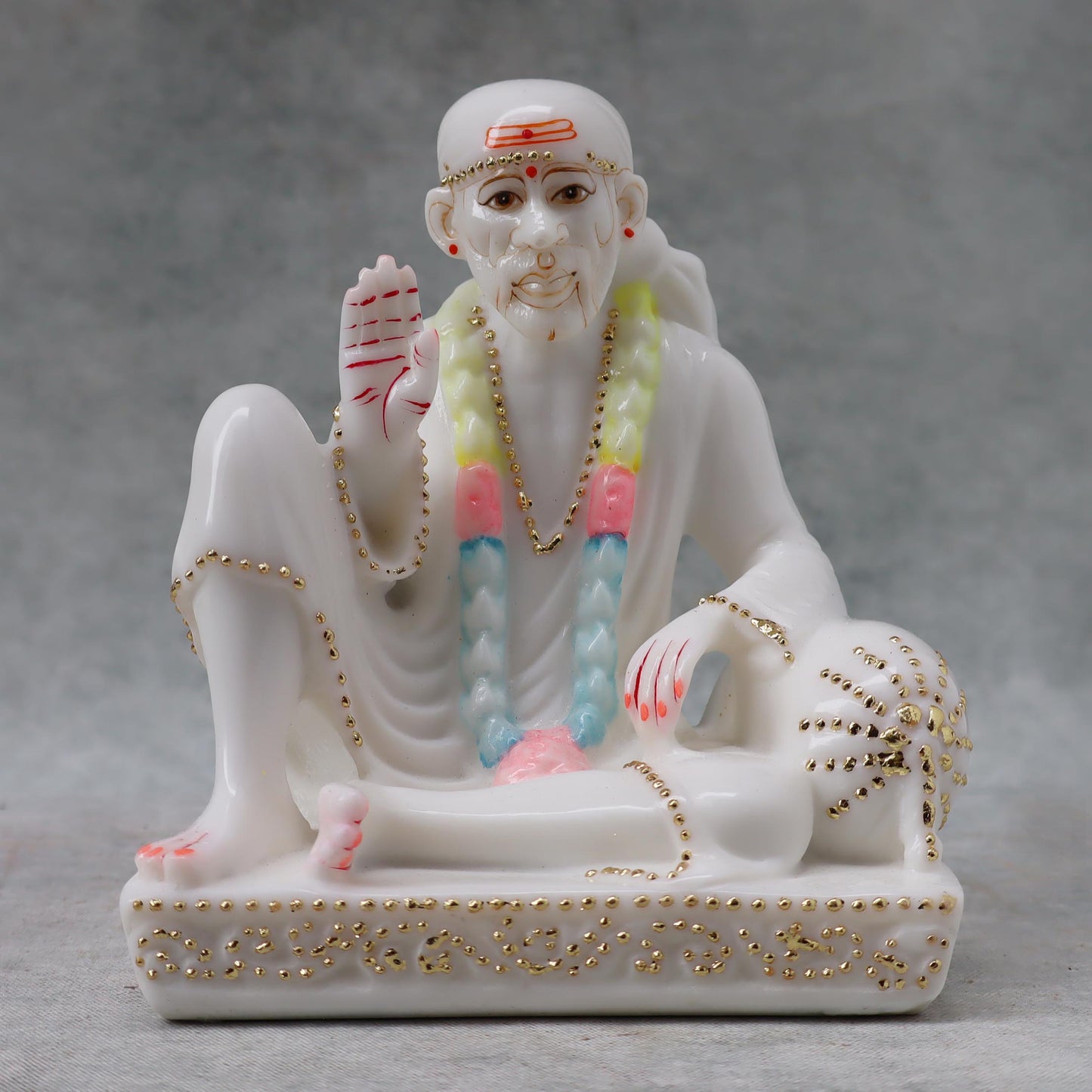 Sai Baba Resting On Pillow by Satgurus