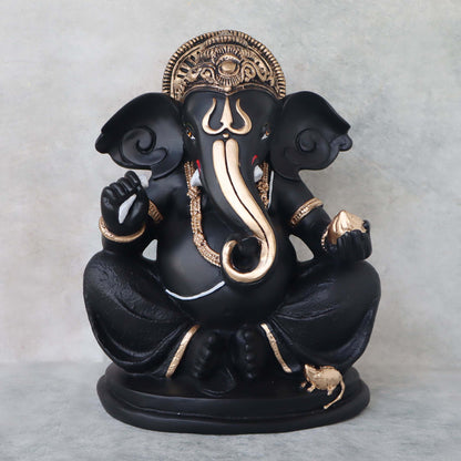 Laddu Ganesha / Black by Satgurus