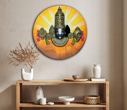 Balaji Round Wall Art by Satgurus