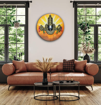 Balaji Round Wall Art by Satgurus