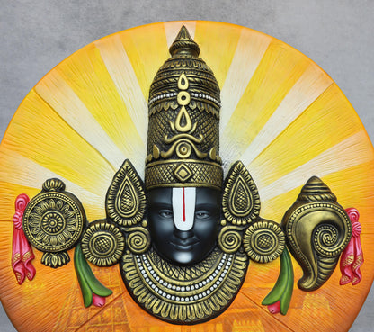 Balaji Round Wall Art by Satgurus