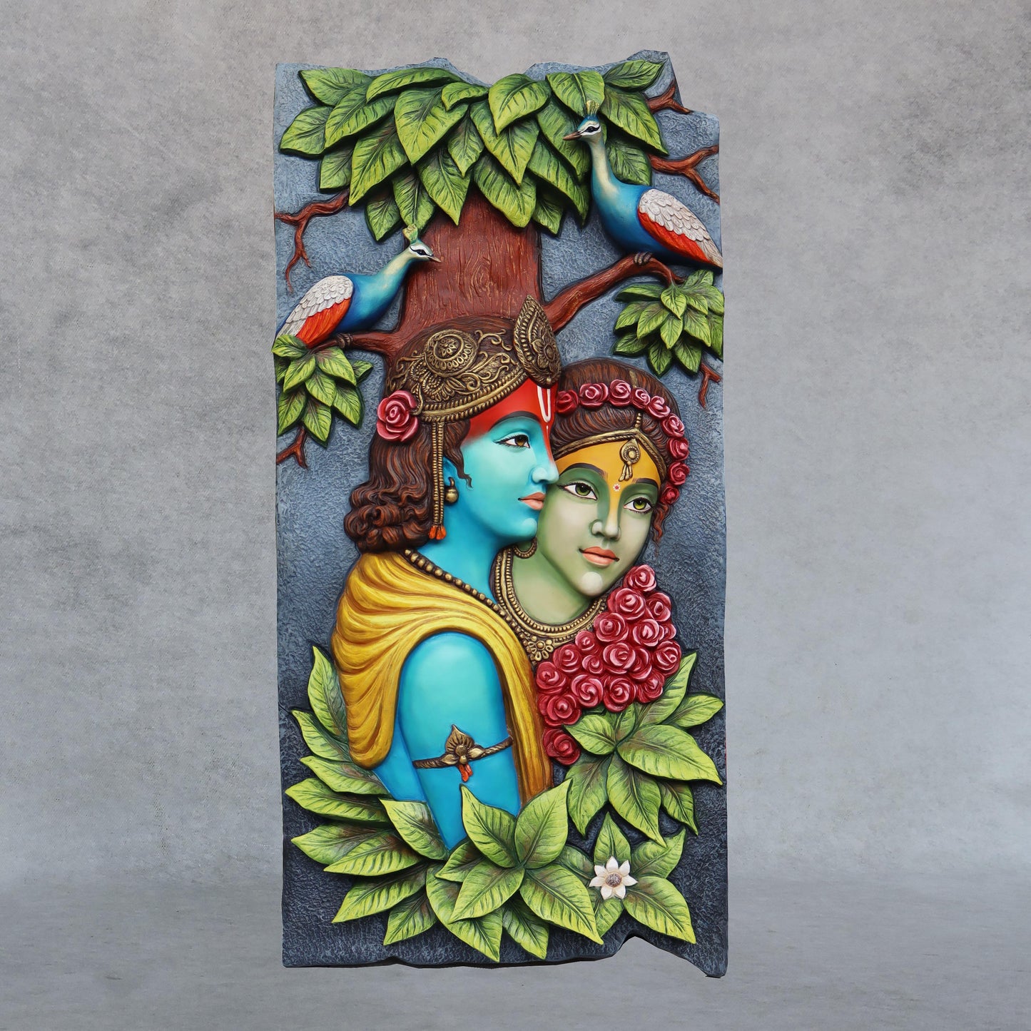 Radha Krishna Divine Love Wall Piece by Satgurus