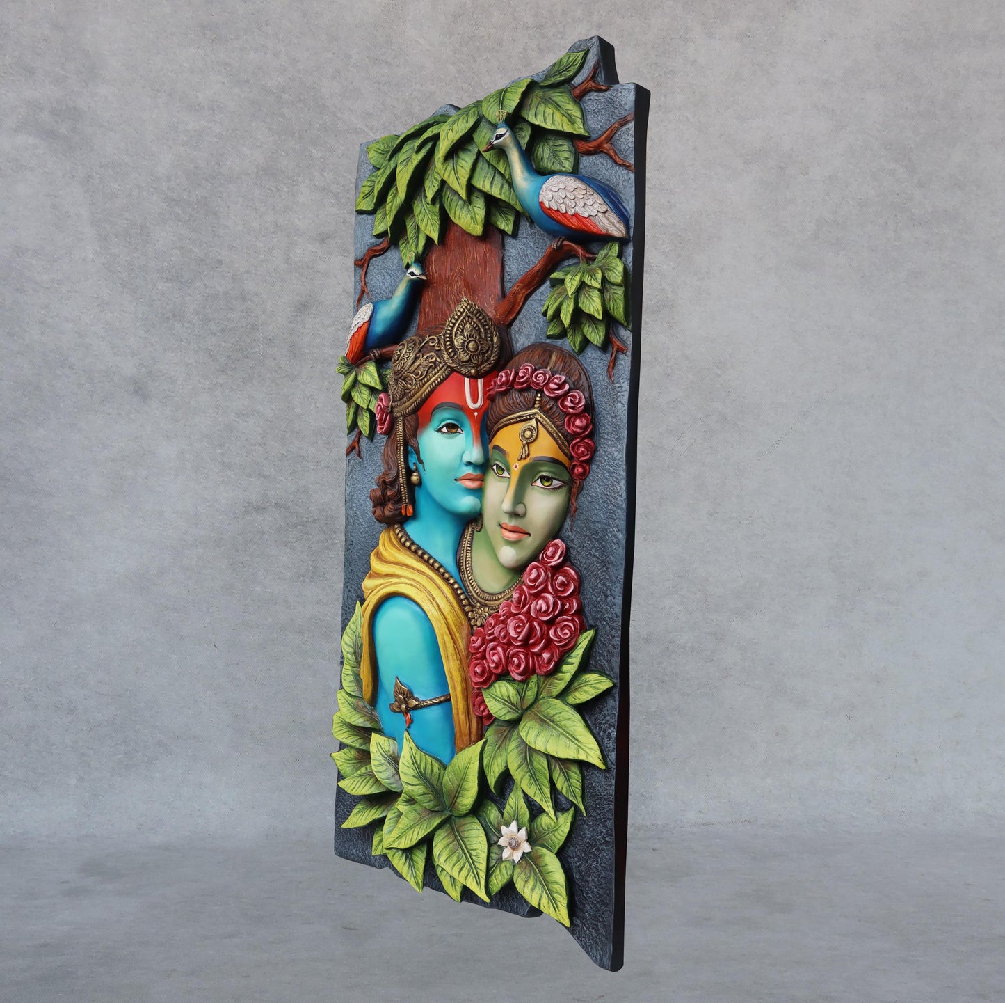 Radha Krishna Divine Love Wall Piece by Satgurus