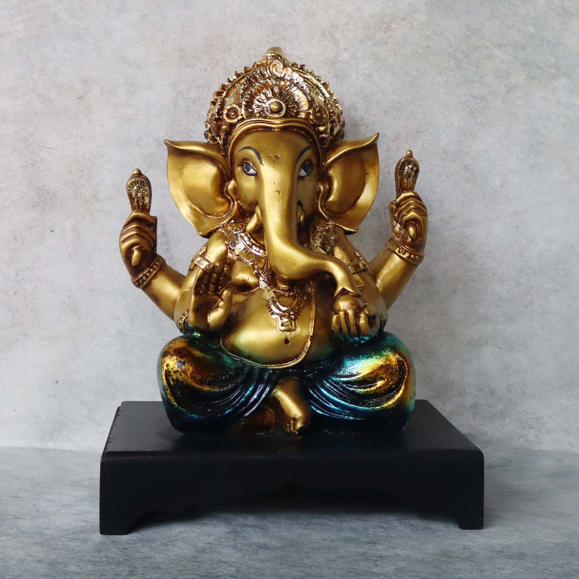 Antique Finish Ganesha Idol by Satgurus