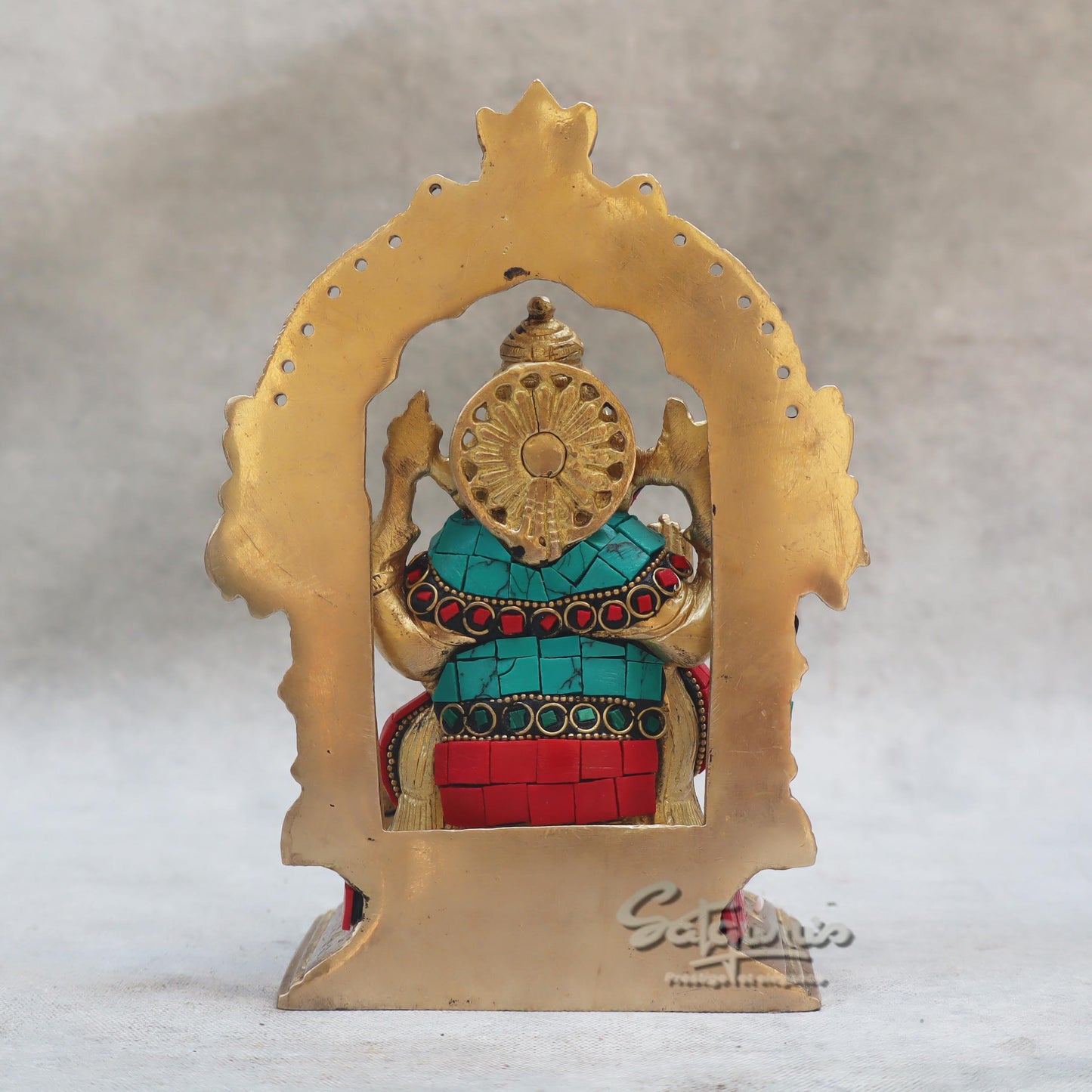 Ganesha With Stone Work by Satgurus