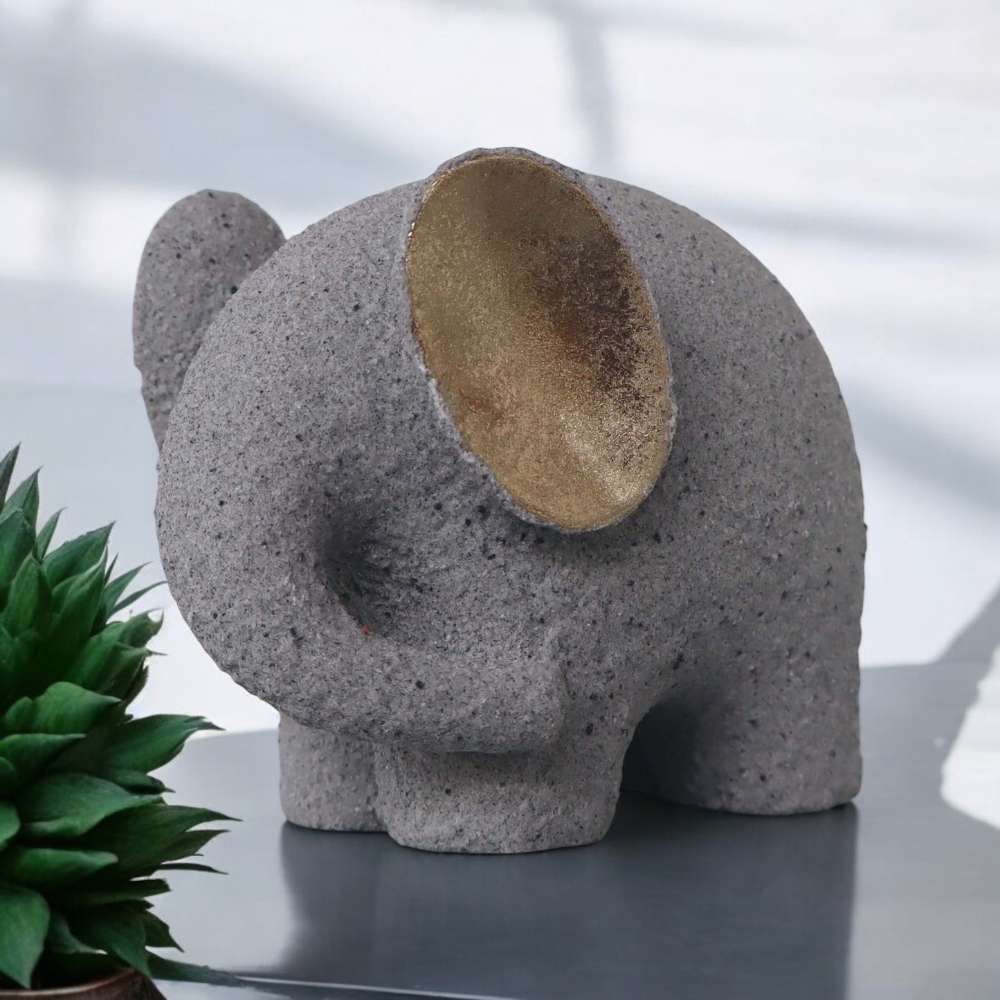 Cute Baby Elephant Sculpture by Satgurus