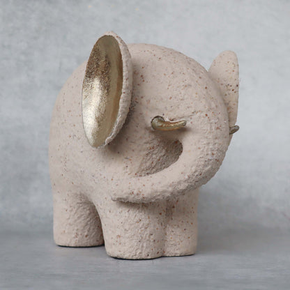 Cute Baby Elephant In Sand Finish by Satgurus