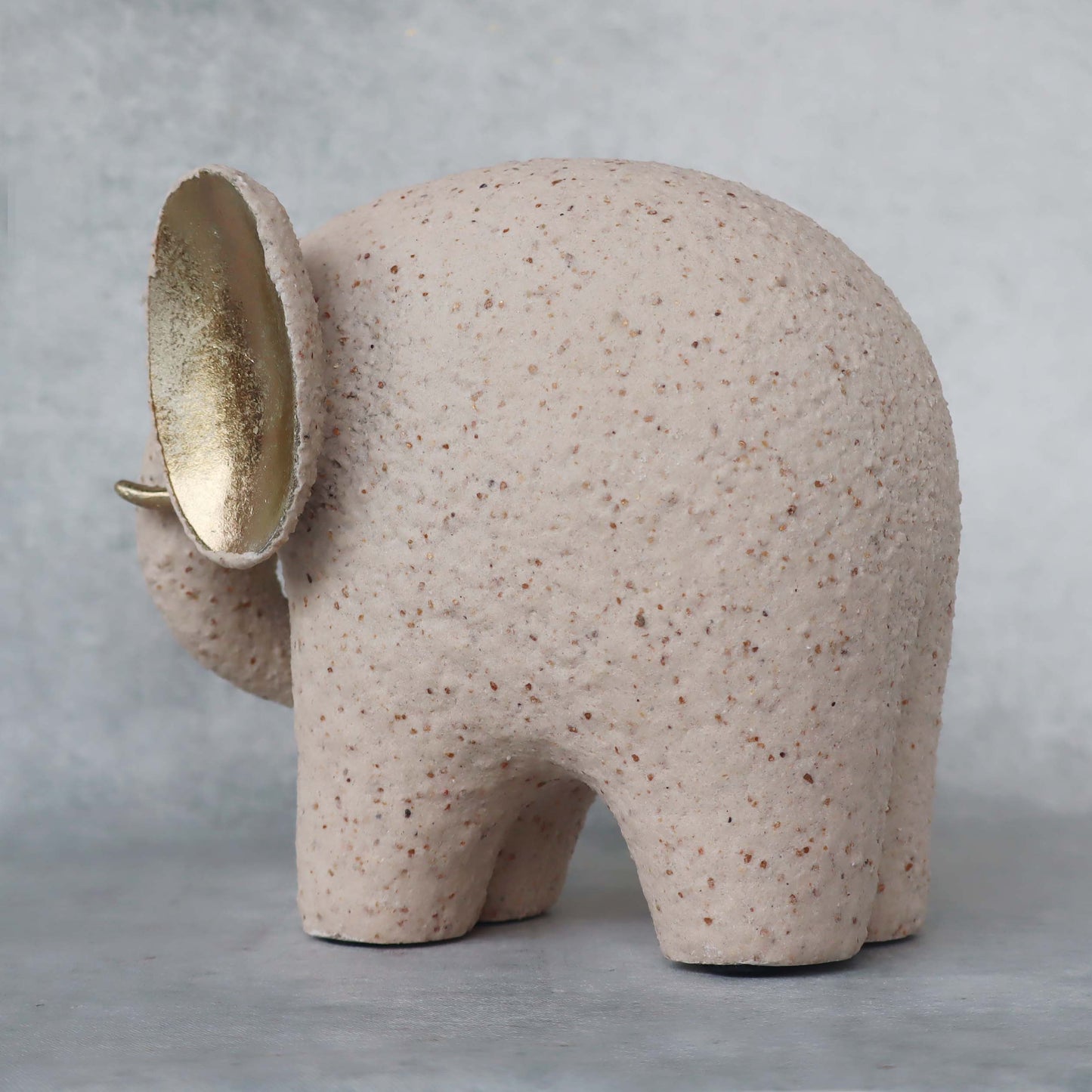 Cute Baby Elephant In Sand Finish by Satgurus