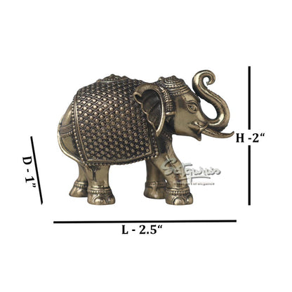 Ashtadhatu Mini Elephant by Satgurus