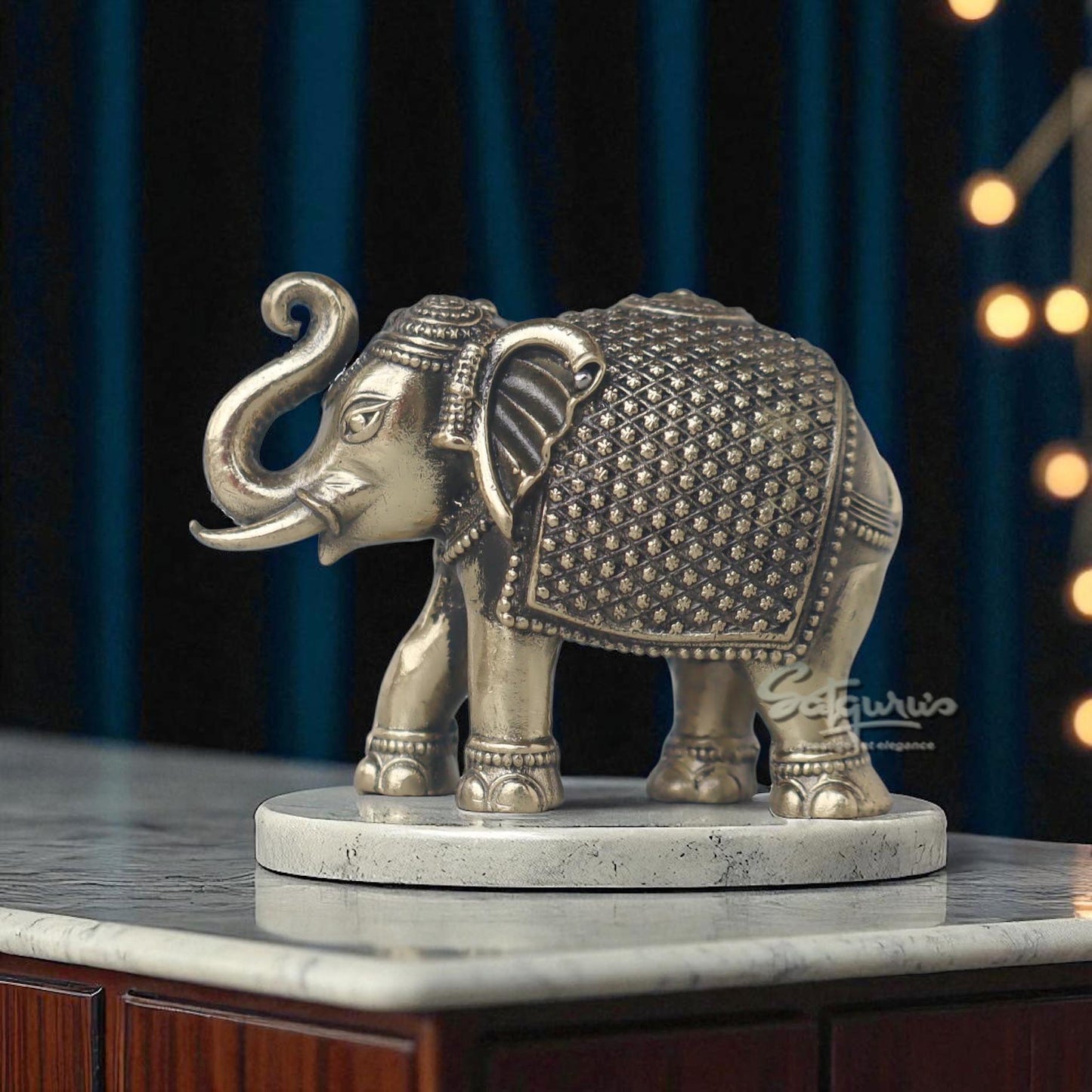 Ashtadhatu Mini Elephant by Satgurus