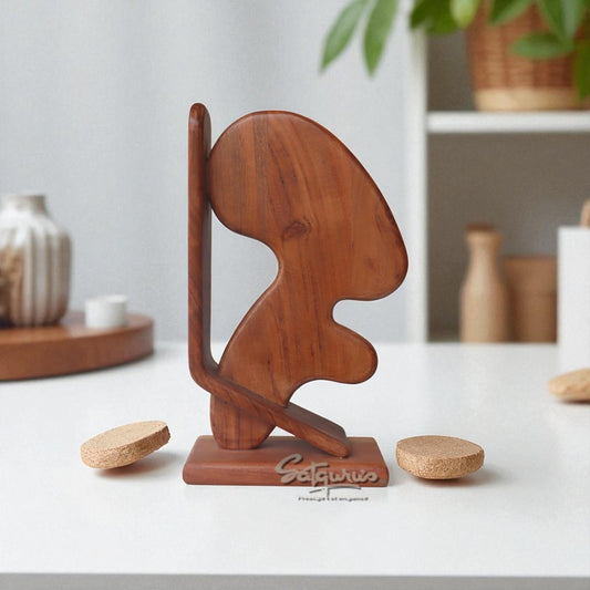 Modern Wooden Sculpture #1 by Satgurus