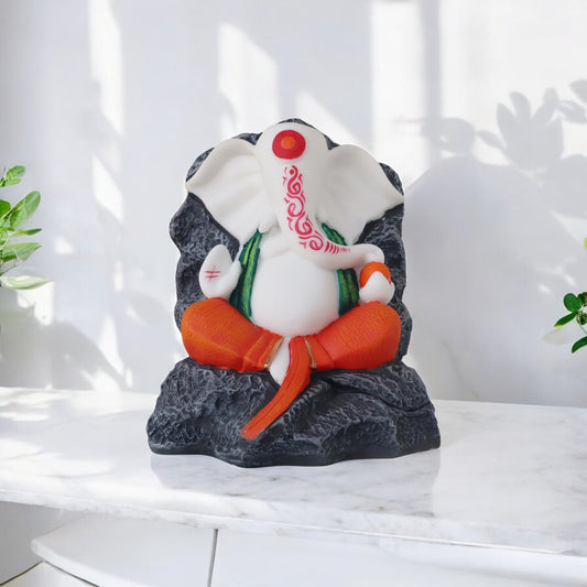 Ganesha With Stone by Satgurus