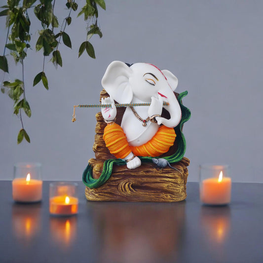 Bansuri Side Face Ganesha by Satgurus