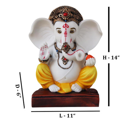 Ashirwad Ganesha / Yellow by Satgurus