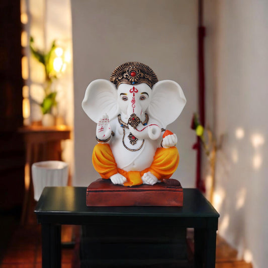 Ashirwad Ganesha / Orange by Satgurus