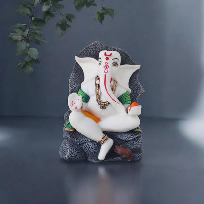 Embossed Ganesha In Stone by Satgurus