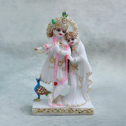Radha Krishna Idol On Base by Satgurus