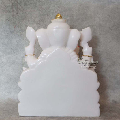Marble Dust Chowki Ganesha By Satguru's