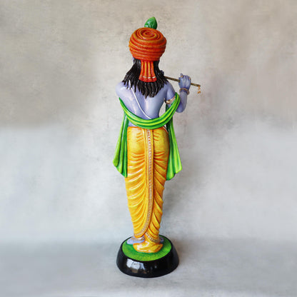 Standing Krishna Idol / Colorful by Satgurus