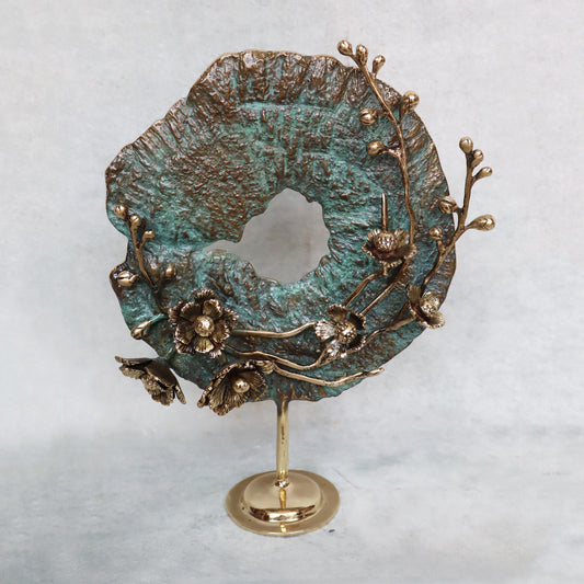 Floral Ring On Stand by Satgurus