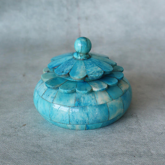 Inlaid Box / Blue by Satgurus