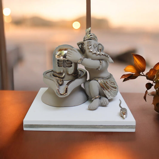 Ganesh Idol With Shivling by Satgurus