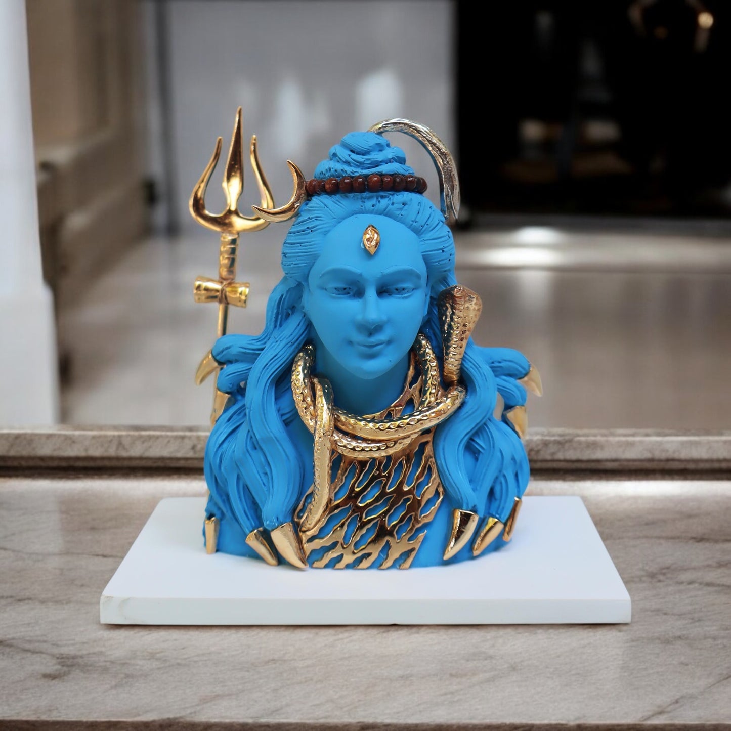 Shiva Head On Base by Satgurus