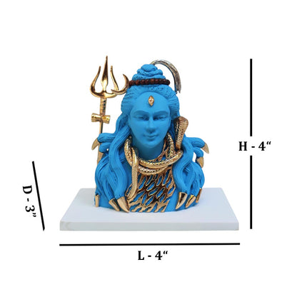 Shiva Head On Base by Satgurus